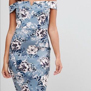 Floral midi dress ASOS